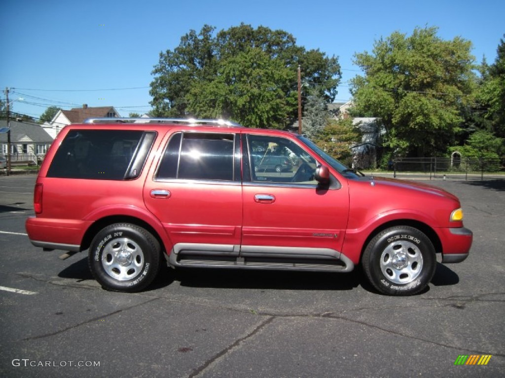 1998 Navigator 4x4 - Laser Red Metallic / Medium Graphite photo #9