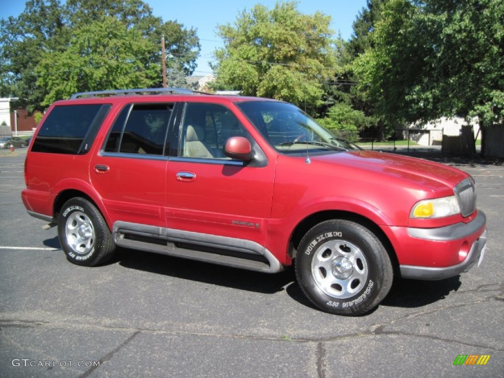 1998 Navigator 4x4 - Laser Red Metallic / Medium Graphite photo #12