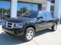 Brilliant Black Crystal Pearl 2010 Dodge Dakota Big Horn Crew Cab 4x4