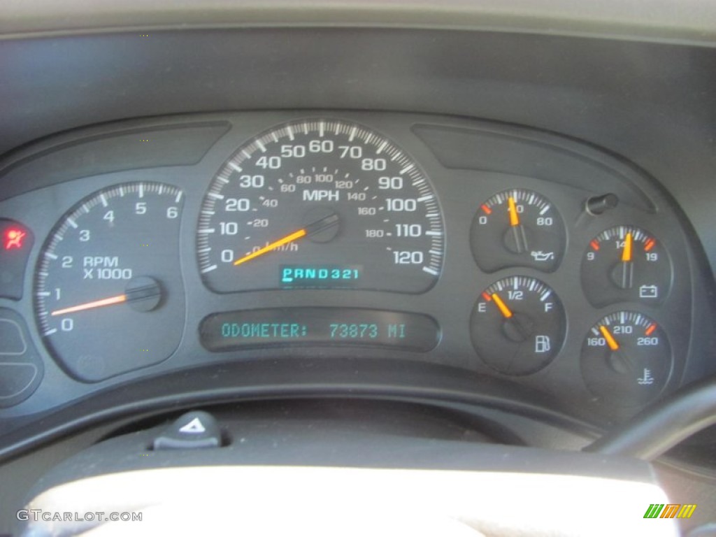 2005 GMC Sierra 1500 Extended Cab 4x4 Gauges Photo #56630331