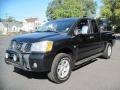 2004 Galaxy Black Nissan Titan LE King Cab 4x4  photo #2