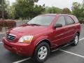 2008 Spicy Red Kia Sorento LX 4x4  photo #1