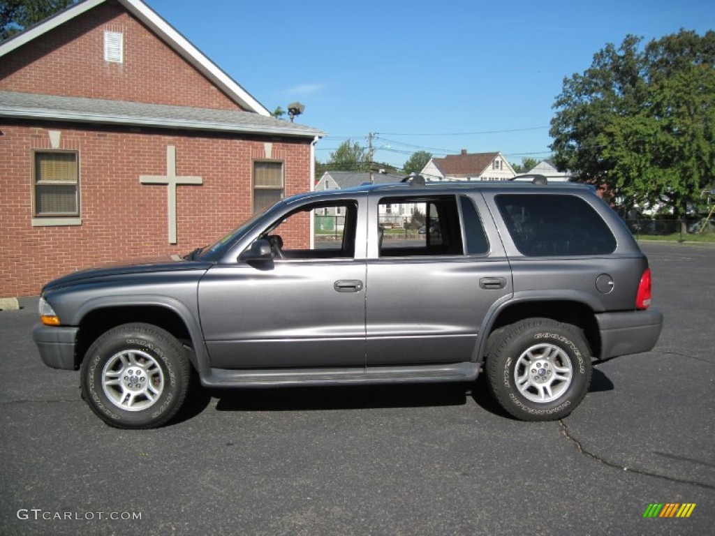 2003 Durango SXT 4x4 - Graphite Metallic / Dark Slate Gray photo #1