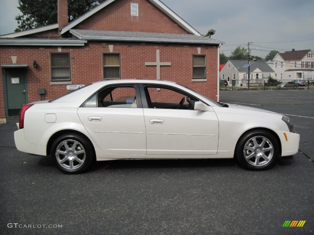 2004 CTS Sedan - White Diamond / Light Neutral photo #9