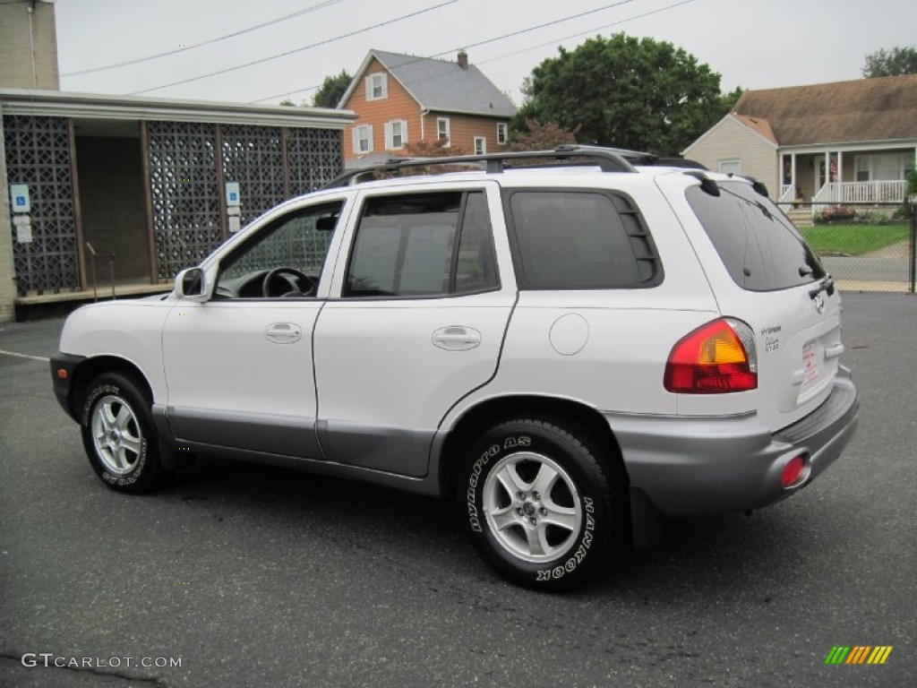2002 Nordic White Hyundai Santa Fe LX AWD 56610321 Photo 4 GTCarLot