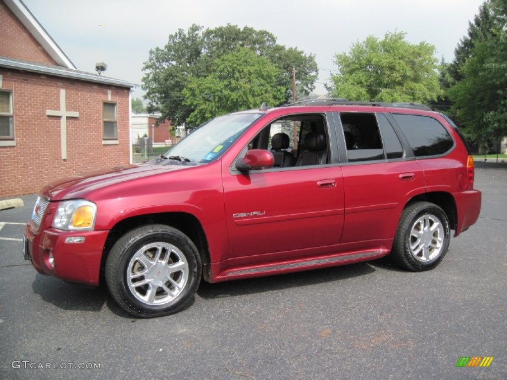 2006 Envoy Denali 4x4 - Red Jewel Metallic / Ebony Black photo #1