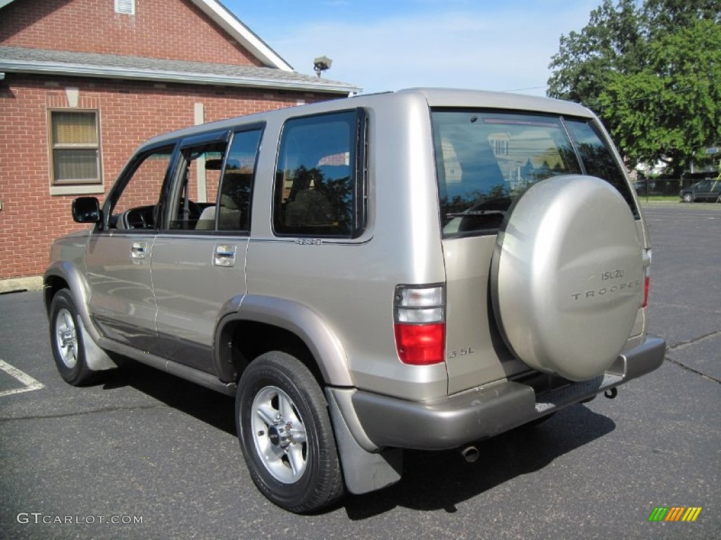 2002 Trooper S 4x4 - Satin Gold / Gray photo #5