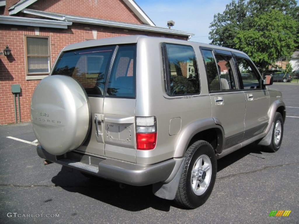 2002 Trooper S 4x4 - Satin Gold / Gray photo #7