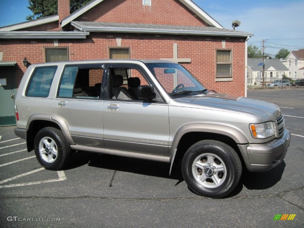 2002 Trooper S 4x4 - Satin Gold / Gray photo #10