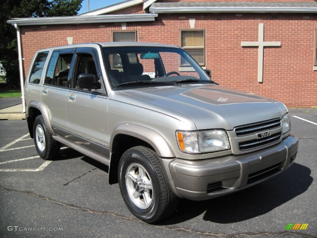 2002 Trooper S 4x4 - Satin Gold / Gray photo #11