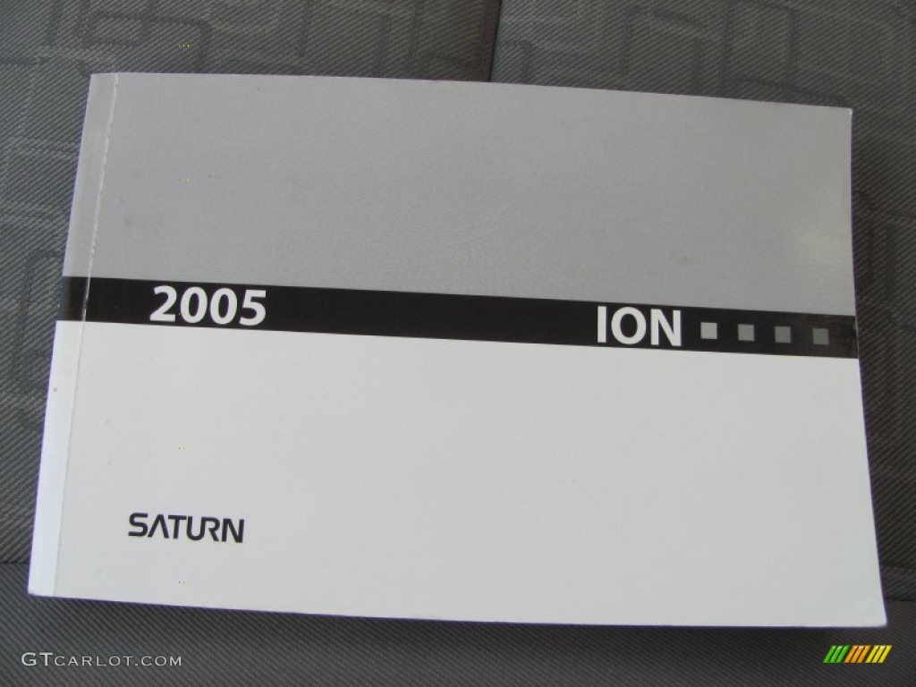 2005 Saturn ION 1 Sedan Books/Manuals Photo #56633154