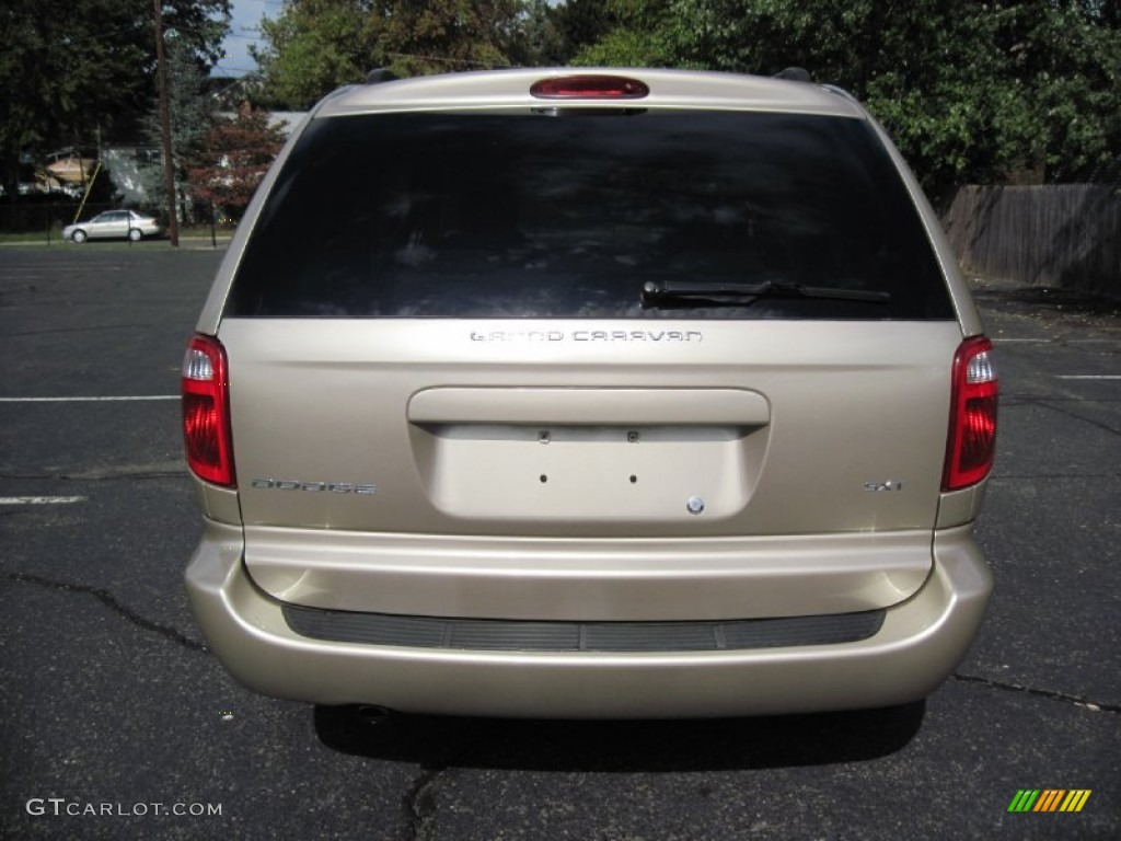 2007 Grand Caravan SXT - Linen Gold Metallic / Dark Khaki/Light Graystone photo #7