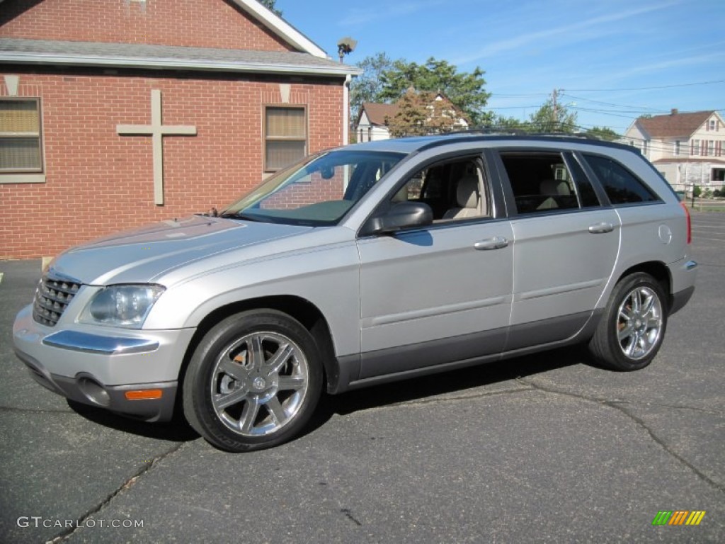 2005 Pacifica Touring AWD - Bright Silver Metallic / Light Taupe photo #1