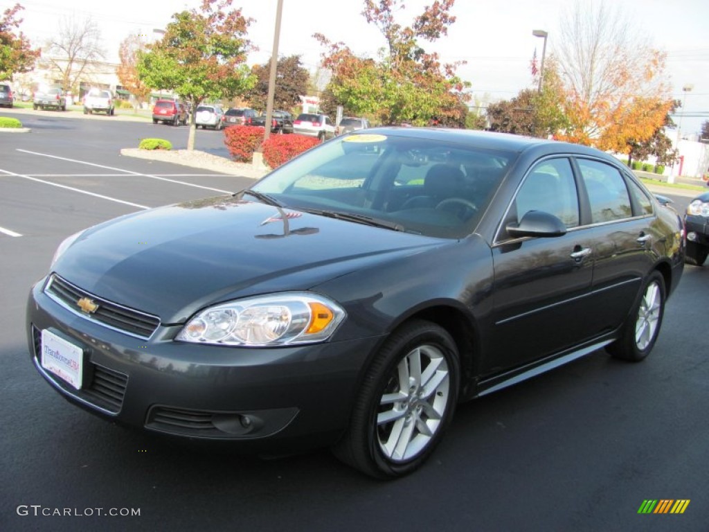 2011 Impala LTZ - Cyber Gray Metallic / Ebony photo #1