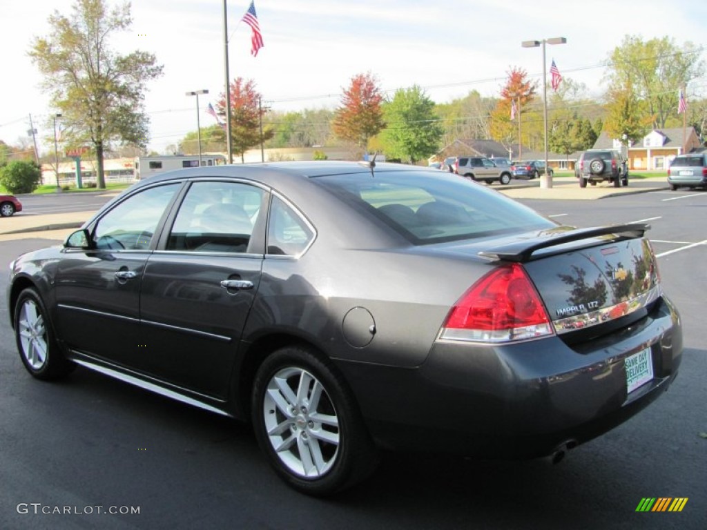 2011 Impala LTZ - Cyber Gray Metallic / Ebony photo #2
