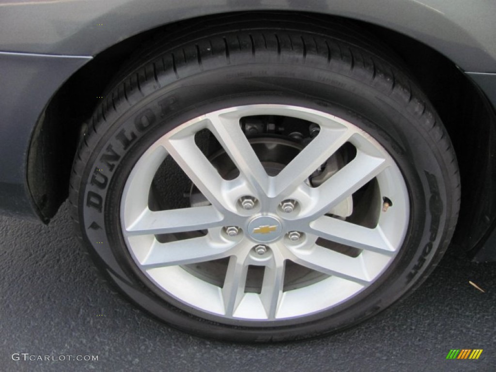 2011 Impala LTZ - Cyber Gray Metallic / Ebony photo #18
