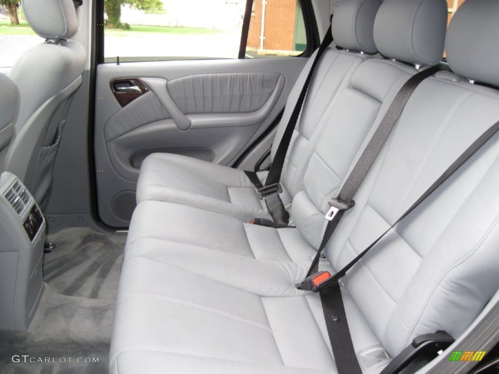 Ash Interior 2003 Mercedes-Benz ML 320 4Matic Photo #56634738