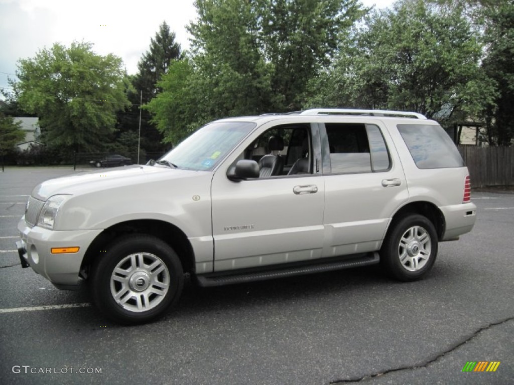 2002 Mountaineer Premier AWD - Silver Frost Metallic / Dark Graphite photo #3