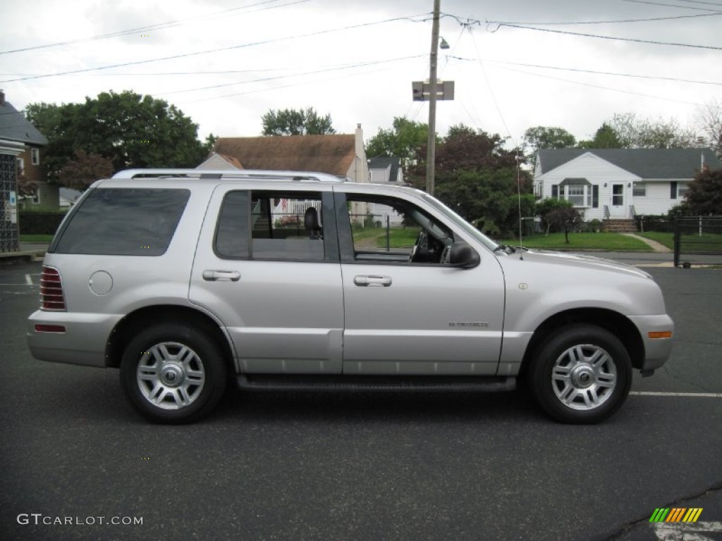 2002 Mountaineer Premier AWD - Silver Frost Metallic / Dark Graphite photo #9