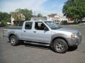 2003 Silver Ice Metallic Nissan Frontier XE V6 Crew Cab 4x4  photo #11