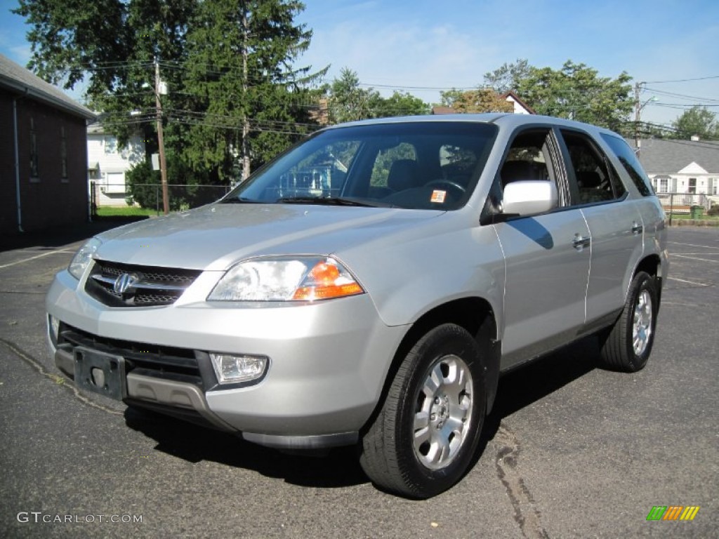 Starlight Silver Metallic 2002 Acura MDX Standard MDX Model Exterior Photo #56635680