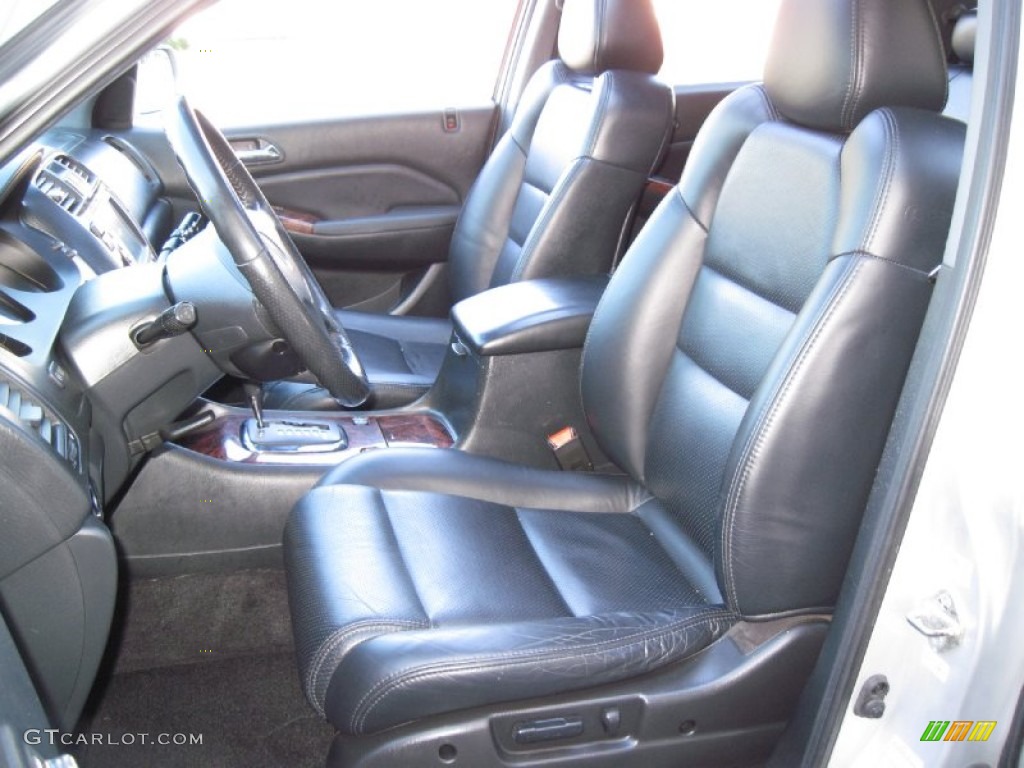 Ebony Interior 2002 Acura MDX Standard MDX Model Photo #56635740