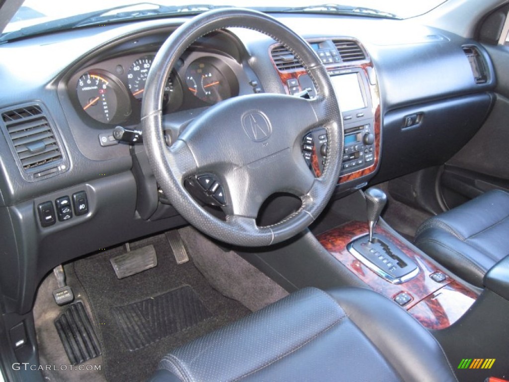 Ebony Interior 2002 Acura MDX Standard MDX Model Photo #56635755