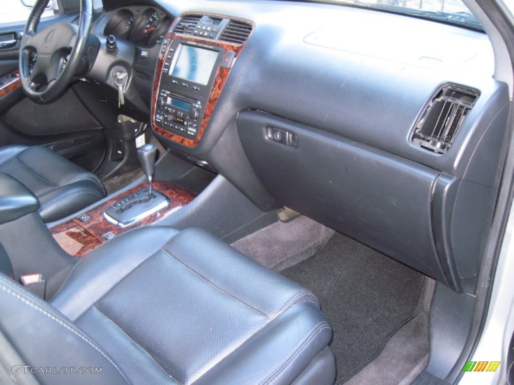 2002 Acura MDX Standard MDX Model Ebony Dashboard Photo #56635761