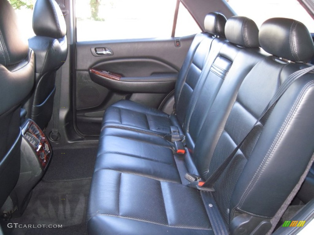Ebony Interior 2002 Acura MDX Standard MDX Model Photo #56635766