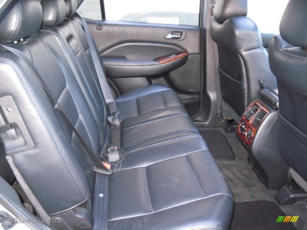 Ebony Interior 2002 Acura MDX Standard MDX Model Photo #56635771