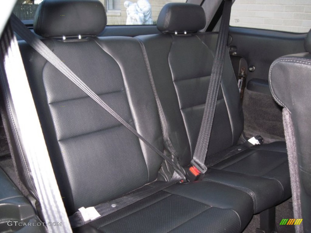 Ebony Interior 2002 Acura MDX Standard MDX Model Photo #56635785