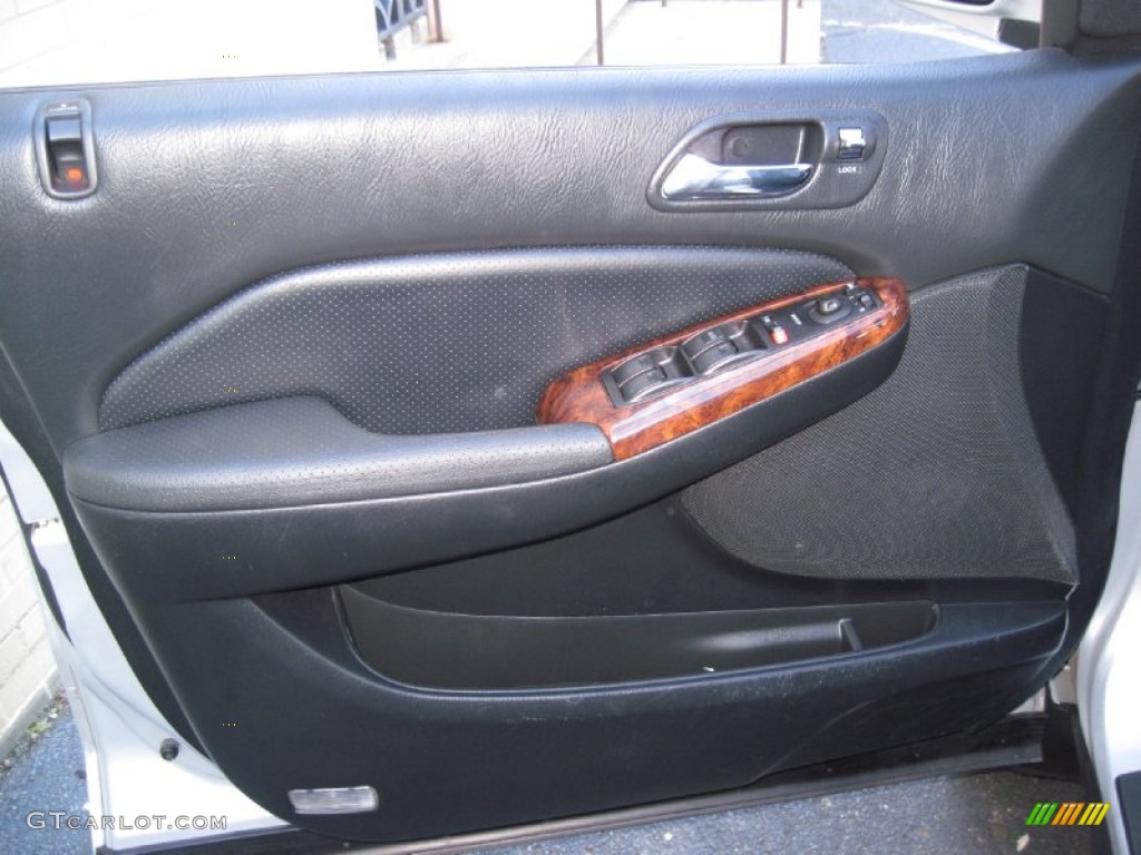 2002 Acura MDX Standard MDX Model Ebony Door Panel Photo #56635857