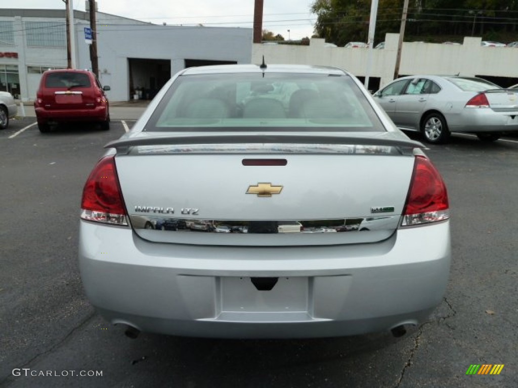 2011 Impala LTZ - Silver Ice Metallic / Gray photo #3