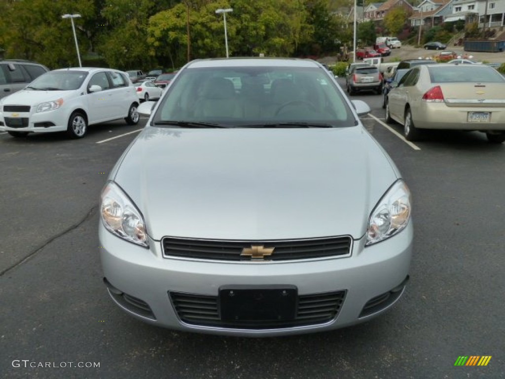 2011 Impala LTZ - Silver Ice Metallic / Gray photo #7