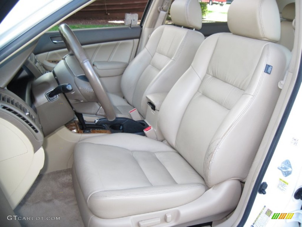 Ivory Interior 2005 Honda Accord EX-L Sedan Photo #56637099