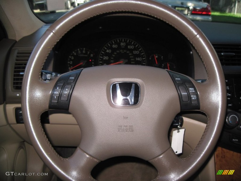 2005 Accord EX-L Sedan - Taffeta White / Ivory photo #23