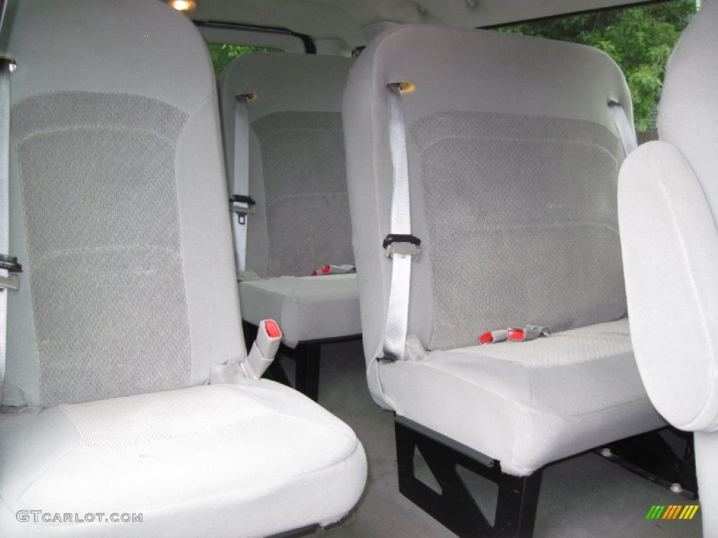 Medium Flint Grey Interior 2006 Ford E Series Van E350 XLT 15 Passenger Photo #56637333