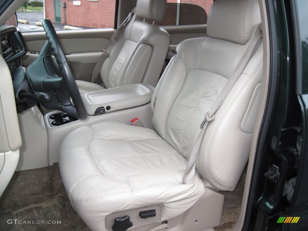 2002 Tahoe Z71 4x4 - Forest Green Metallic / Tan/Neutral photo #13