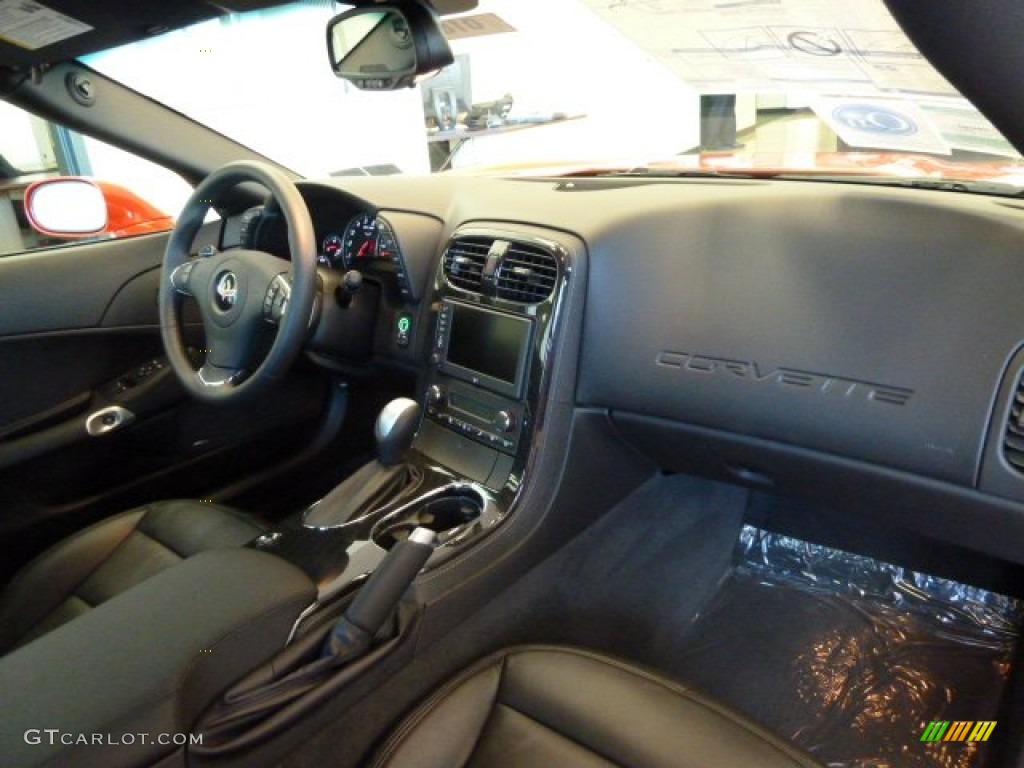 2012 Chevrolet Corvette Coupe Ebony Dashboard Photo #56639919