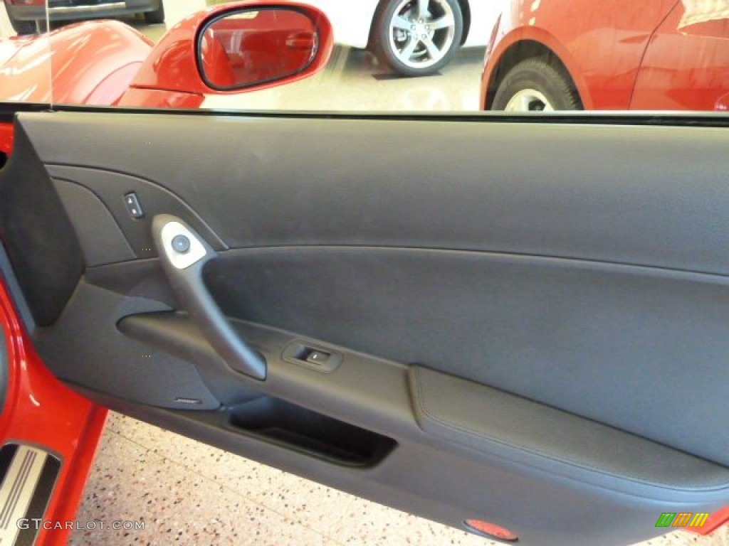 2012 Chevrolet Corvette Coupe Ebony Door Panel Photo #56639928