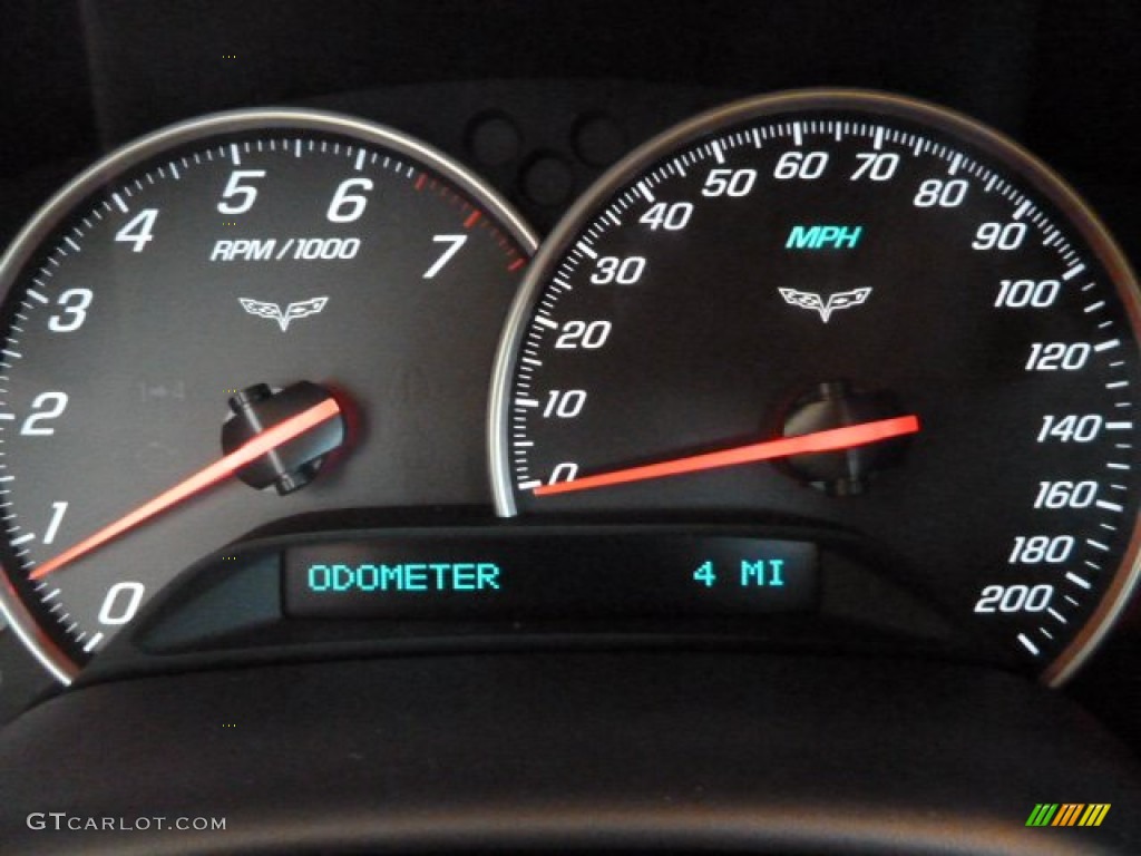 2012 Chevrolet Corvette Coupe Gauges Photo #56639982