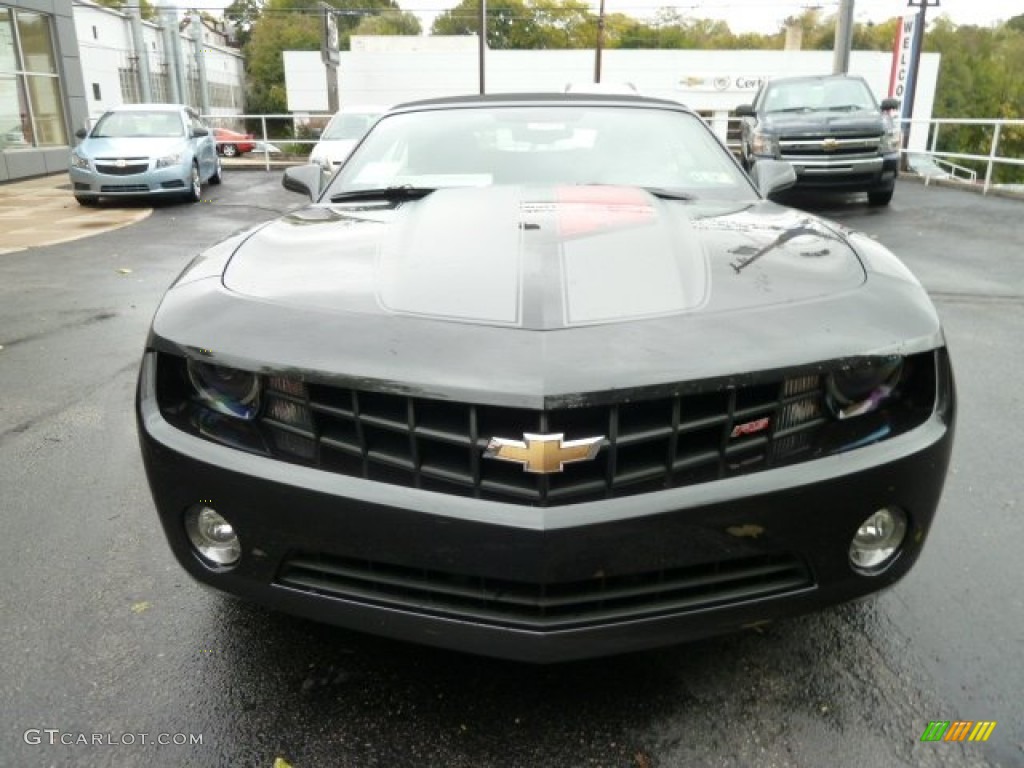 Carbon Flash Metallic 2012 Chevrolet Camaro LT 45th Anniversary Edition Convertible Exterior Photo #56640237