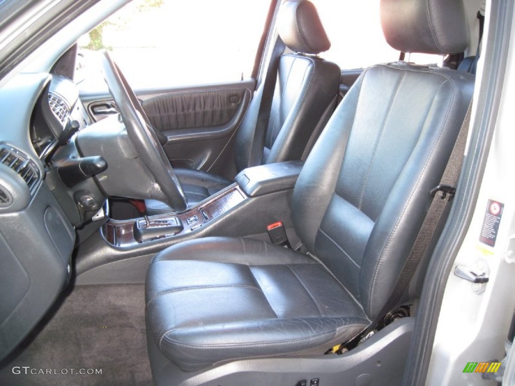 Charcoal Interior 2003 Mercedes-Benz ML 500 4Matic Photo #56640585