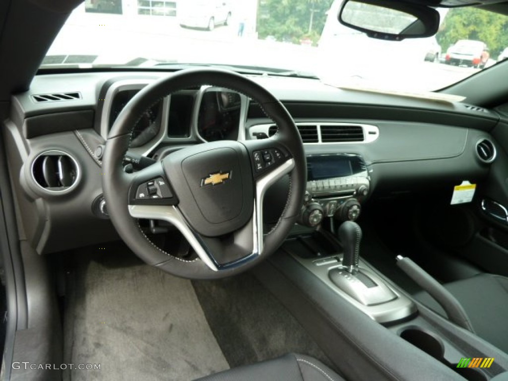 2012 Chevrolet Camaro LT Coupe Black Dashboard Photo #56640609