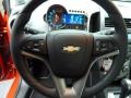Jet Black/Dark Titanium 2012 Chevrolet Sonic LT Sedan Steering Wheel