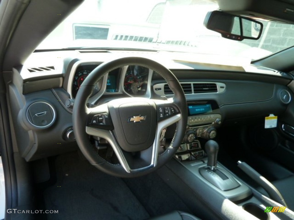 2012 Chevrolet Camaro LT/RS Convertible Black Dashboard Photo #56641134