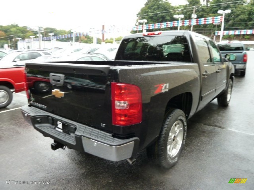 2012 Silverado 1500 LT Crew Cab 4x4 - Black / Ebony photo #4