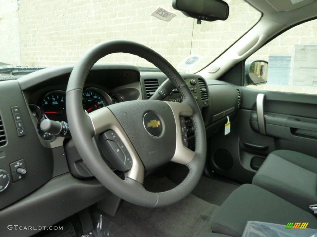 2012 Silverado 1500 LT Crew Cab 4x4 - Black / Ebony photo #15