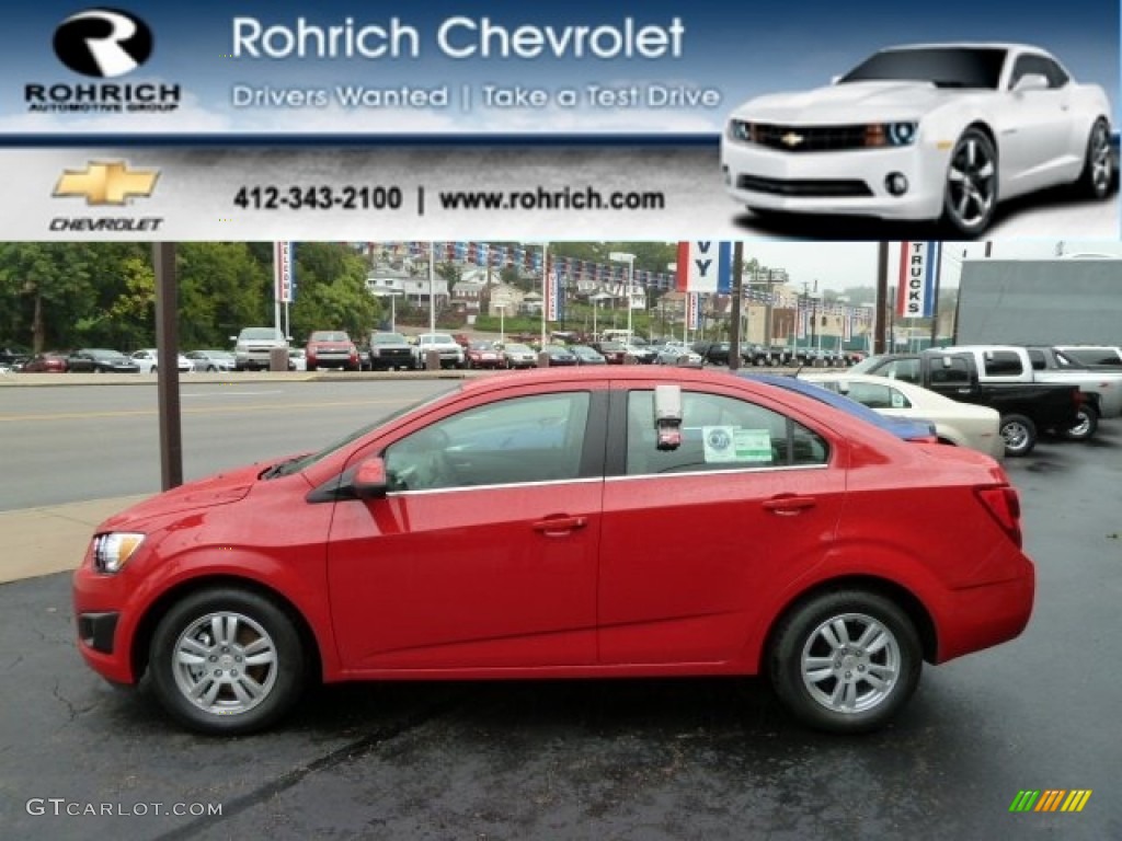 Victory Red Chevrolet Sonic
