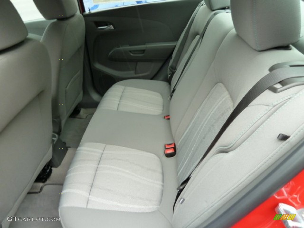 2012 Sonic LT Sedan - Victory Red / Dark Pewter/Dark Titanium photo #10